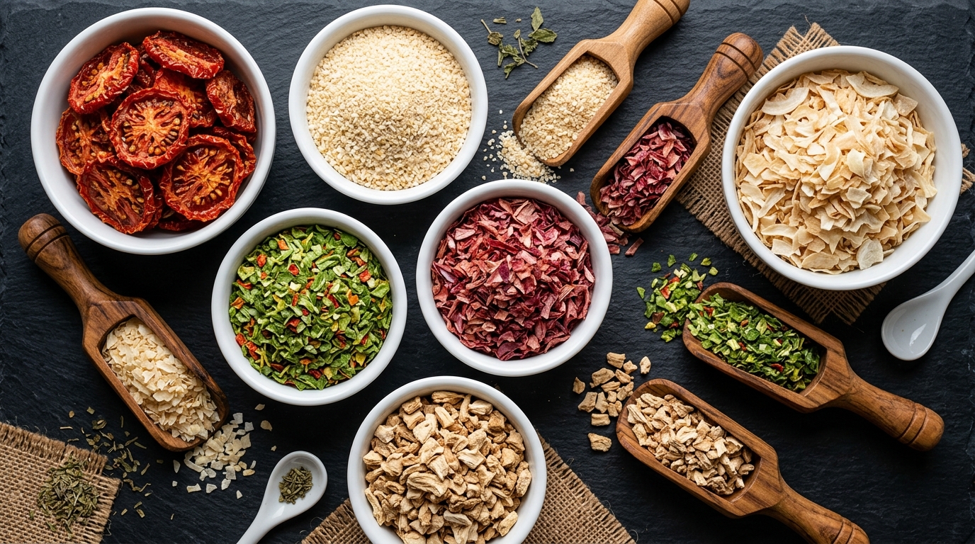 Dehydrated Spices Range